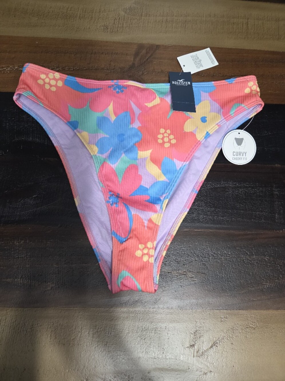 Hollister Curvy Floral Bikini Bottoms